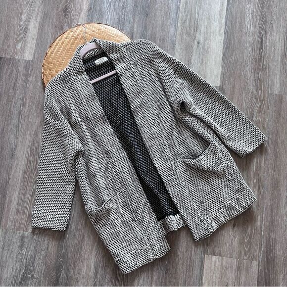 Marine Layer Black and White Cardigan - Picture 2 of 7